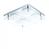 EGLO , 75329 , ABIOLA , fali-mennyezeti lámpa , 3000 K , LED , 4X6W , IP20 , átlátszó, szatinált