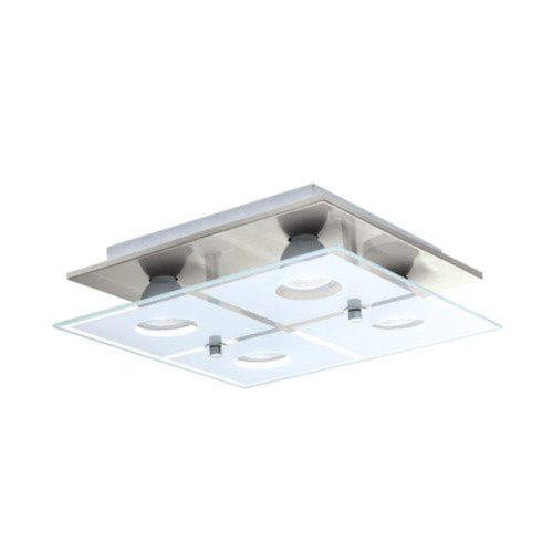 EGLO , 75341 , CABO-SD , fali-mennyezeti lámpa , GU10 , 4X5W , IP20 , fehér, átlátszó