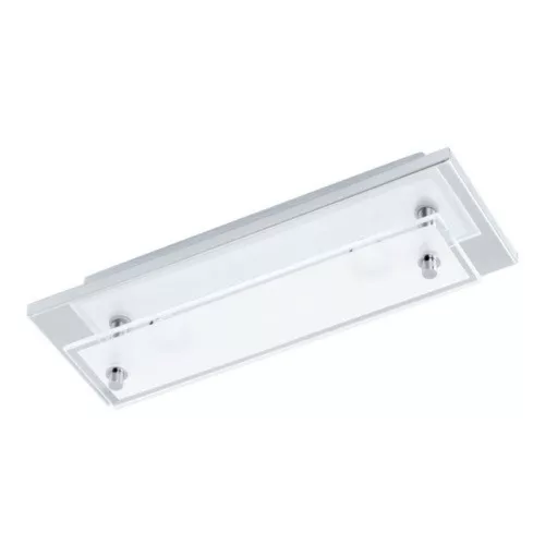 EGLO , 31914 , FRADES , fali-mennyezeti lámpa , 3000 K , LED , 2X3,3W , IP20 , fehér, átlátszó