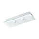 EGLO , 32452 , PALLANTE , fali-mennyezeti lámpa , 4000 K , LED , 10,8W , IP20 , króm, átlátszó