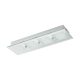 EGLO , 32453 , PALLANTE , fali-mennyezeti lámpa , 4000 K , LED , 14,4W , IP20 , króm, átlátszó