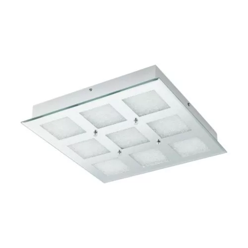 EGLO , 32455 , PALLANTE , fali-mennyezeti lámpa , 4000 K , LED , 33W , IP20 , króm, átlátszó
