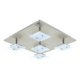 EGLO , 75231 , PROCARIA , mennyezeti lámpa , 3000 K , LED , 5X3,36W , IP20 , fehér, átlátszó