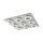 EGLO , 78689 , PALENA , fali-mennyezeti lámpa , 3000 K , LED , 9X2,5W , IP20 , szatinált