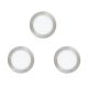 EGLO , 78736 , TINUS , süllyesztett lámpa , 3000 K  6500 K , LED , 3X11W , Yes , IP20