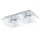 EGLO , 93312 , VICARO , fali-mennyezeti lámpa , 3000 K , LED , 2X2,5W , IP20 , fehér, átlátszó