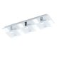 EGLO , 93313 , VICARO , fali-mennyezeti lámpa , 3000 K , LED , 3X2,5W , IP20 , fehér, átlátszó