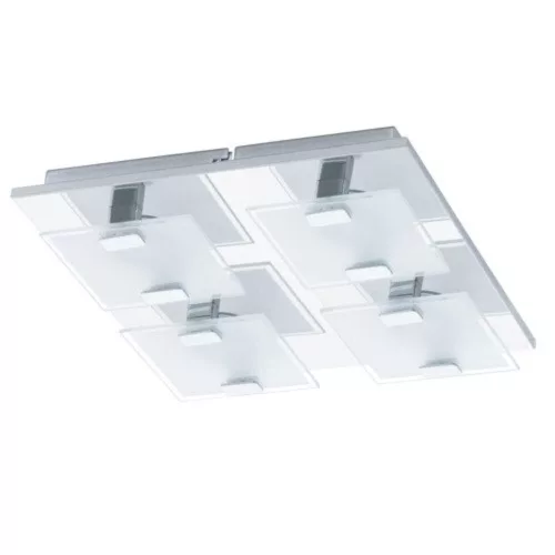 EGLO , 93314 , VICARO , fali-mennyezeti lámpa , 3000 K , LED , 4X2,5W , IP20 , fehér, átlátszó
