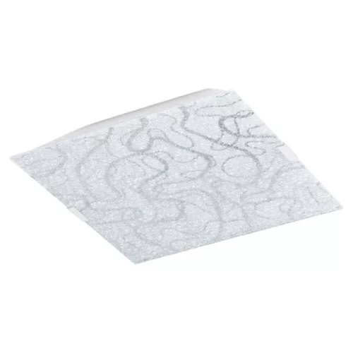 EGLO , 93538 , ARDALES , fali-mennyezeti lámpa , 3000 K , LED , 9,7W , IP20 , fehér, átlátszó