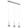 EGLO , 93793 , MUSERO , függeszték , 3000 K , LED , 3X5,4W , IP20 , átlátszó