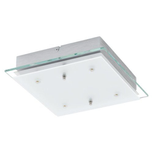 EGLO , 93888 , FRES 2 , fali-mennyezeti lámpa , 3000 K , LED , 4X5,4W , IP20 , átlátszó, fehér