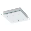 EGLO , 93888 , FRES 2 , fali-mennyezeti lámpa , 3000 K , LED , 4X5,4W , IP20 , átlátszó, fehér