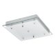 EGLO , 93889 , FRES 2 , fali-mennyezeti lámpa , 3000 K , LED , 5X5,4W , IP20 , átlátszó, fehér