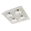 EGLO , 94298 , LOMBES , mennyezeti lámpa , 3000 K , LED , 4X4,5W , IP20 , átlátszó