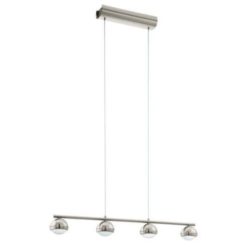 EGLO , 94299 , LOMBES , függeszték , 3000 K , LED , 4X4,5W , IP20 , átlátszó