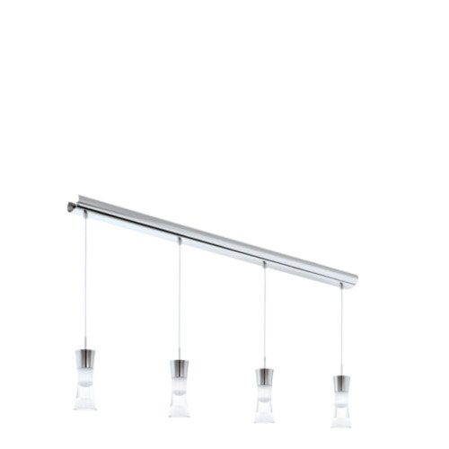 EGLO , 94358 , PANCENTO , függeszték , 3000 K , LED , 4X5W , IP20 , átlátszó, szatinált
