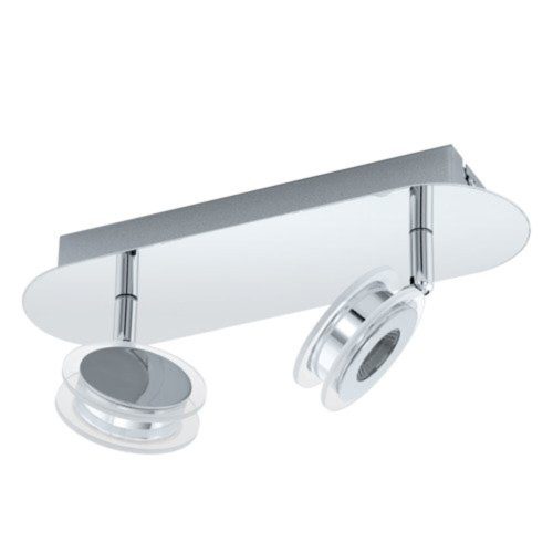EGLO , 94489 , SAROLO , spot lámpa , 3000 K , LED , 2X3,3W , IP20 , átlátszó