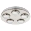 EGLO , 94546 , LOMBES , mennyezeti lámpa , 3000 K , LED , 5X4,2W , IP20 , átlátszó
