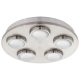 EGLO , 94546 , LOMBES , mennyezeti lámpa , 3000 K , LED , 5X4,2W , IP20 , átlátszó