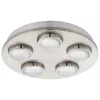EGLO , 94546 , LOMBES , mennyezeti lámpa , 3000 K , LED , 5X4,2W , IP20 , átlátszó