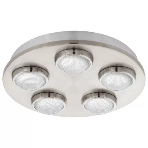 EGLO , 94546 , LOMBES , mennyezeti lámpa , 3000 K , LED , 5X4,2W , IP20 , átlátszó
