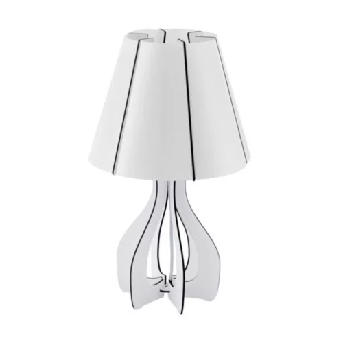 EGLO , 94947 , COSSANO , asztali lámpa , E27 , 1X60W , IP20 , fehér