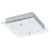 EGLO , 94985 , FRES 2 , fali-mennyezeti lámpa , 3000 K , LED , 4X5,4W , IP20 , átlátszó, fehér