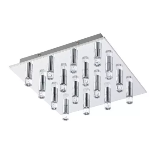 EGLO , 95363 , TEOCELO , mennyezeti lámpa , 4000 K , LED , 16X1,1W , IP20 , átlátszó