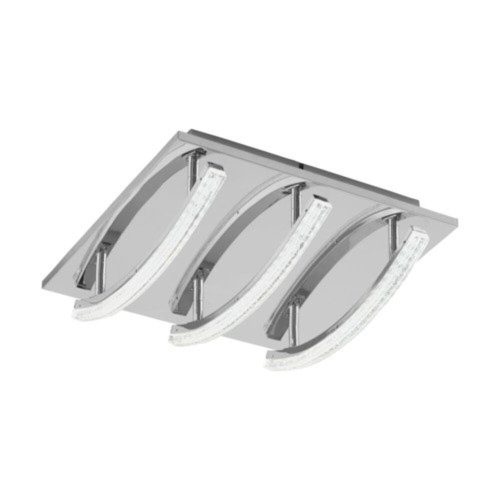 EGLO , 96094 , PERTINI , mennyezeti lámpa , 3000 K , LED , 3X4,2W , IP20 , átlátszó