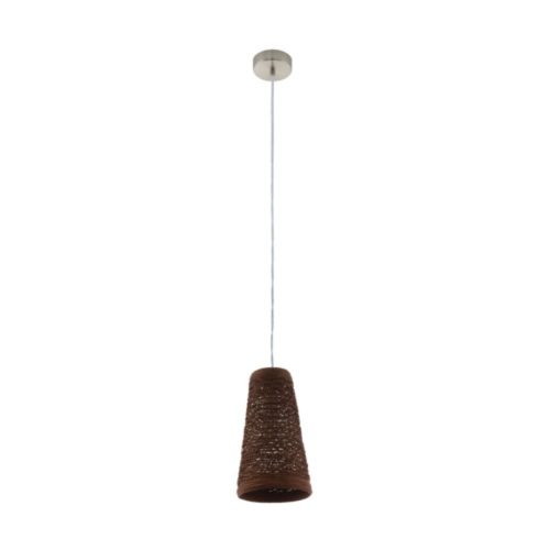 EGLO , 96468 , DONADO , függeszték , E27 , 1X60W , IP20 , barna