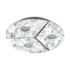 EGLO , 96486 , ALISTE , fali-mennyezeti lámpa , 3000 K , LED , 3X5,4W , IP20 , fehér