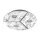 EGLO , 96486 , ALISTE , fali-mennyezeti lámpa , 3000 K , LED , 3X5,4W , IP20 , fehér