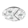 EGLO , 96486 , ALISTE , fali-mennyezeti lámpa , 3000 K , LED , 3X5,4W , IP20 , fehér