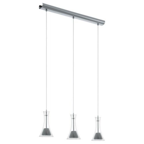 EGLO , 96519 , MUSERO 1 , függeszték , 3000 K , LED , 3X5,4W , Yes , IP20 , átlátszó