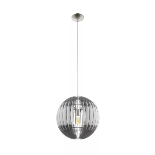EGLO , 96747 , OLMERO , függeszték , E27 , 1X60W , IP20 , szürke, fehér
