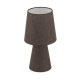 EGLO , 97123 , CARPARA , asztali lámpa , E14 , 2X5,5W , IP20 , barna