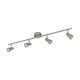 EGLO , 97826 , TIBERIO 1 , spot lámpa , 3000 K , LED , 4X3W , IP20