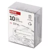 LED karácsonyi nano fényfüzér, ezüst, 0,9 m, 2x AA, beltéri, hideg fehér, időzítő, IP20, EMOS, D3AC06