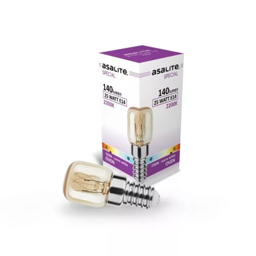 Asalite Sütő Izzó T25 E14 25W 2200K (140 lumen)