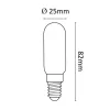 Asalite bec pentru hotă E14 40W 2800K (350 lumen)
