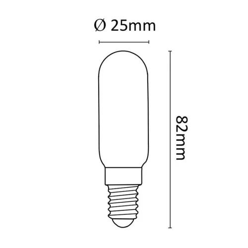 Asalite bec pentru hotă E14 40W 2800K (350 lumen)