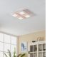 EGLO , 900481 , PADROGIANO-Z , mennyezeti lámpa , 2700 K  6500 K , LED , 26,2W , Yes , IP20 , fehér