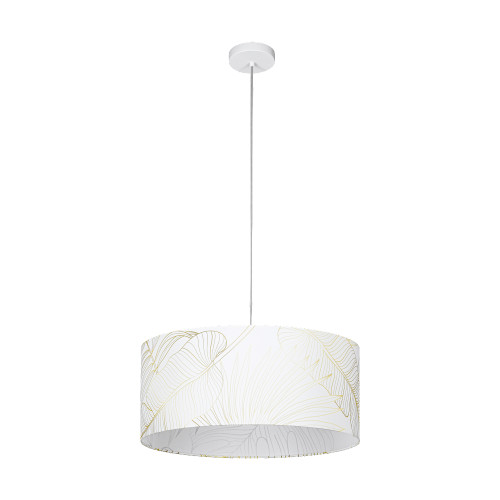 EGLO , 900635 , BUCAMARANGA , függeszték , E27 , 1X40W , IP20 , fehér, arany