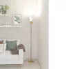 EGLO , 900378 , AGLIENTINA , állólámpa , E27 , 1X40W , IP20 , fehér, sárgaréz