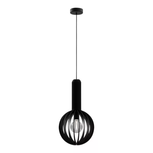 LED lampă, lampă suspendată, de tavan, E27, negru, 31 cm, EGLO, VELASCO, 900153