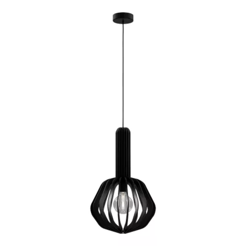 LED lampă, lampă suspendată, de tavan, E27, negru, 38 cm, EGLO, VELASCO, 900154