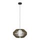 EGLO , 900386 , RUSTICARIA , függeszték , E27 , 1X40W , IP20 , barna, fehér