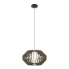 EGLO , 900386 , RUSTICARIA , függeszték , E27 , 1X40W , IP20 , barna, fehér