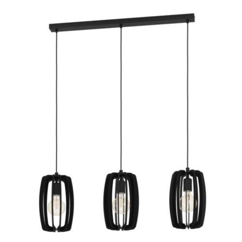 EGLO , 900505 , BAJAZZARA , függeszték , E27 , 3X40W , IP20 , fekete