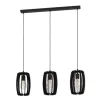 EGLO, 900505, BAJAZZARA, lampă suspendată, E27, 3X40W, IP20, negru